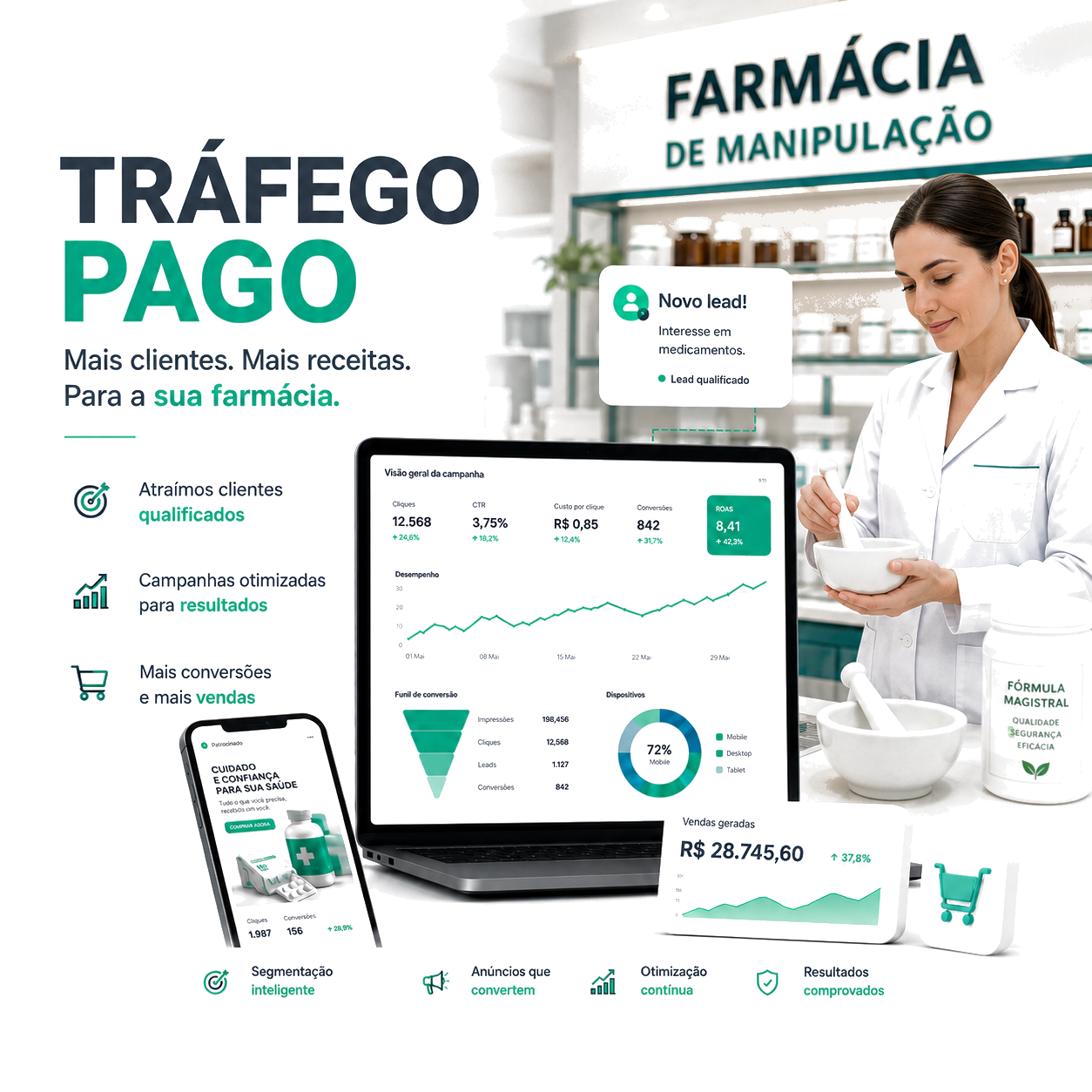 Tráfego pago & landing pages