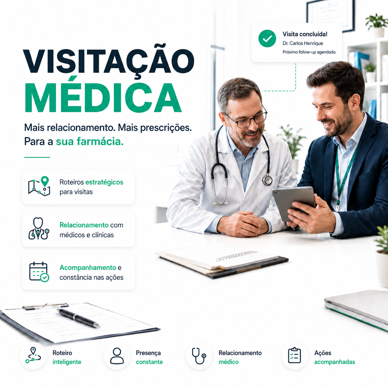 Visitação médica